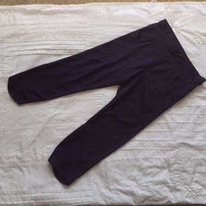 All in Motion Purple Cropped Leggings